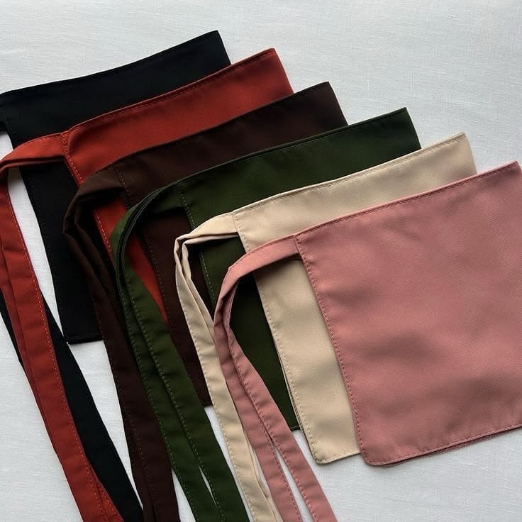 Classic Niqab Veil Set — Korean Wool Chiffon